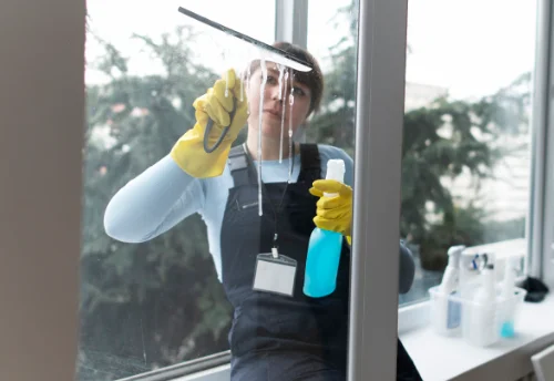 Nettoyage de vitres intérieures et extérieures à Douzat